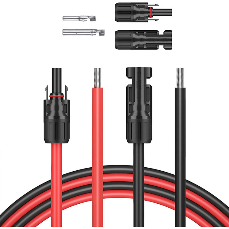 5 stôp 10AWG (6mm2) drôt solárneho panelu